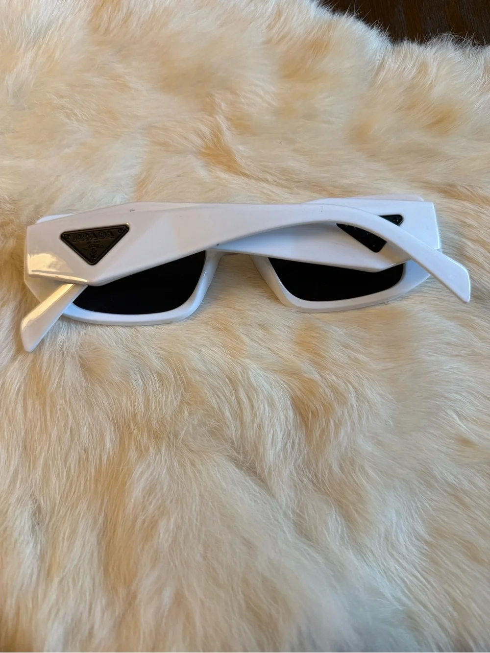 Prada Symbole 0PR-17WS Black and white  Sunglasses